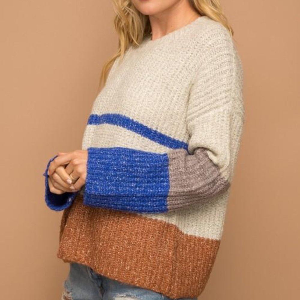 Colorblock Sweater - Picture 6 of 7